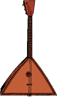 Illustration of balalaika