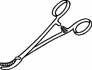 Illustration of forceps