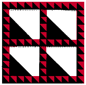 Illustration of patchwork