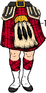 Illustration of sporran