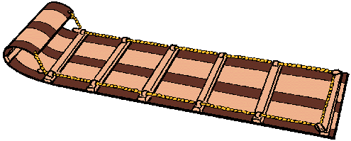 Illustration of toboggan