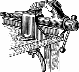 Illustration of vise